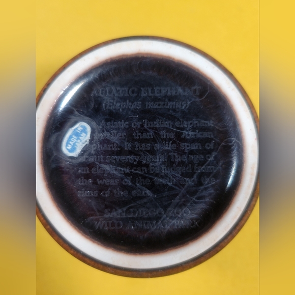 Vintage Asiatic Elephant San Diego Zoo Mug - Picture 2 of 5